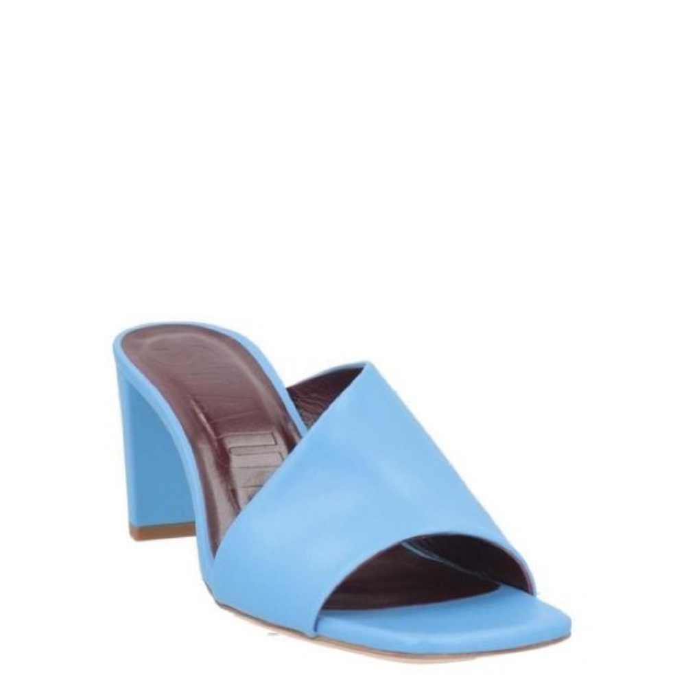 Staud woman sandal blue shoes new without tag